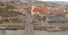 Obraz podglądu z kamery internetowej Bratislava - bridge SNP